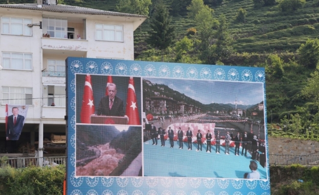 Cumhurbaşkanı Erdoğan video konferans ile Rize’de açılışa katıldı