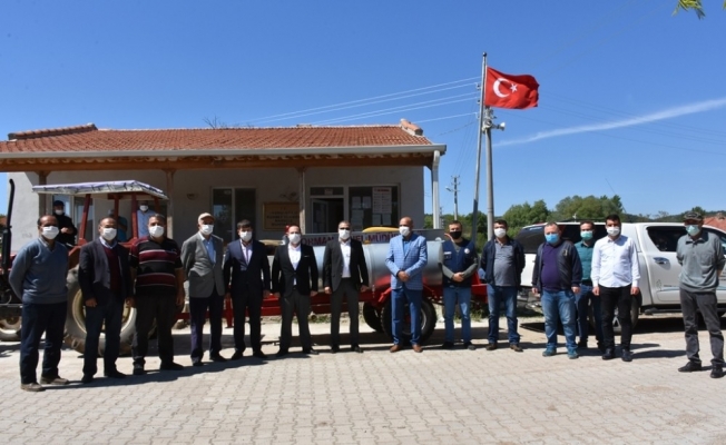İnönü Kümbet Yeniköy’e yangın söndürme tankeri teslim edildi