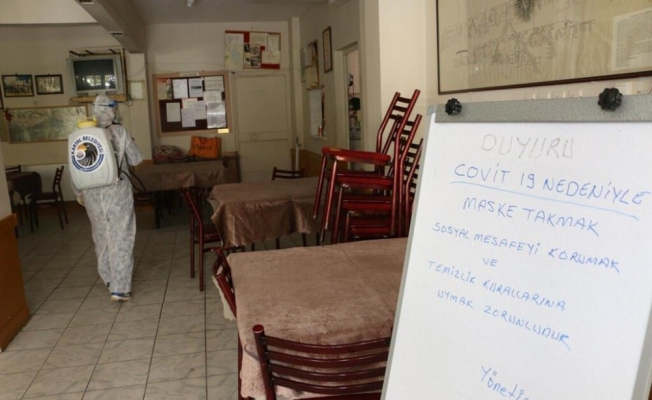 Kartal Belediyesi’nden ilçedeki kahvehane ve kıraathanelere dezenfekte hizmeti
