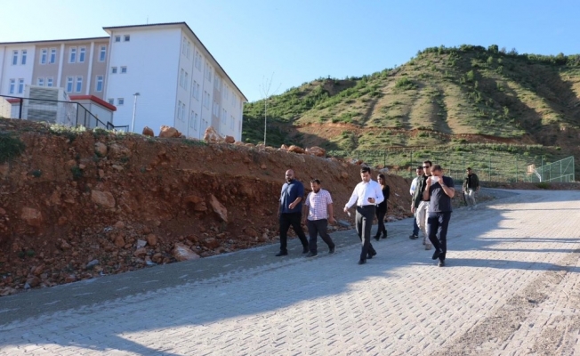 Kaymakam Köleoğlu okullarda incelemelerde bulundu