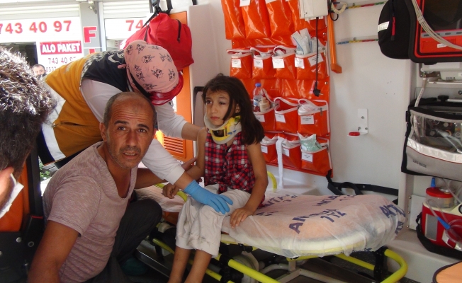 Kazada yaralanan 8 Yaşındaki Azra’nın feryadı “Baba benim elimi bırakma”
