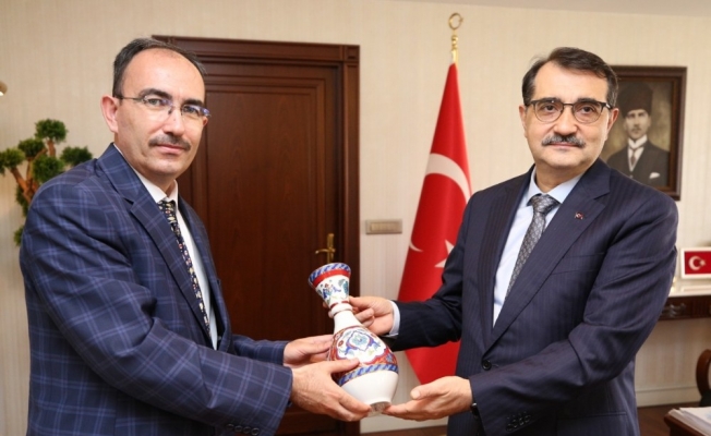 Rektör Beydemir’den Bakan Dönmez’e ziyaret