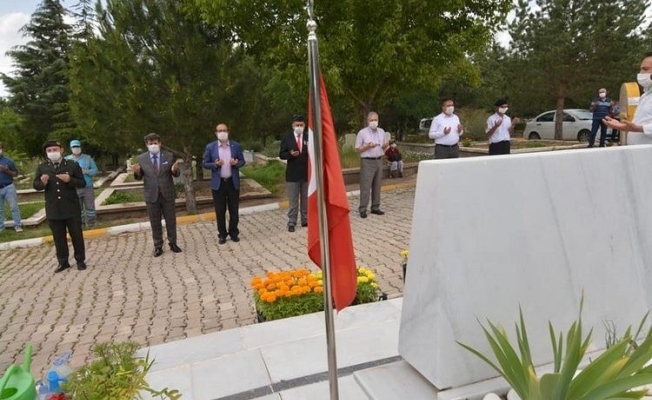 Şehit babaları unutulmadı