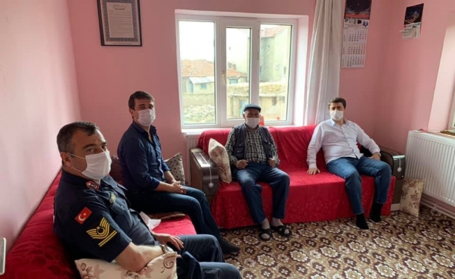 Şehit babanın acısı paylaşıldı