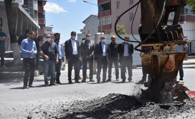 Tatvan Belediyesinden hummalı çalışma