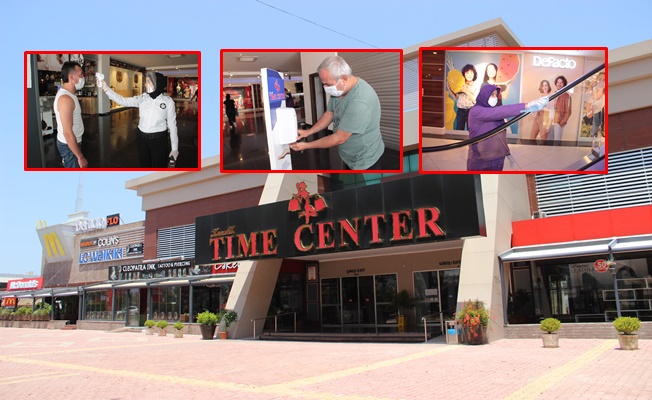 Time Center AVM yeniden kapılarını müşterilerine açtı