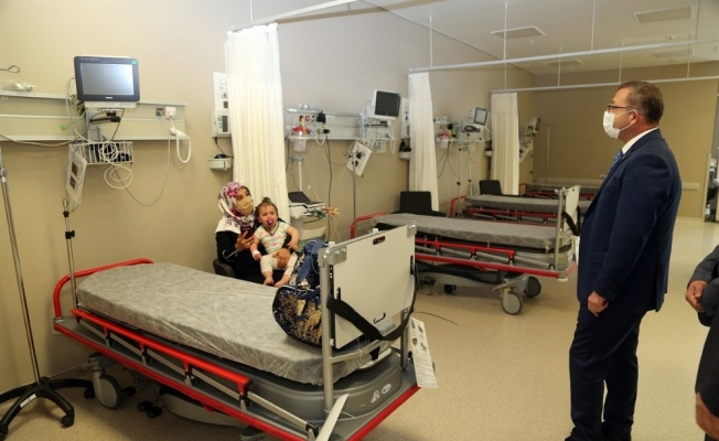 Yozgat Valisi Polat’tan Şehir Hastanesine ziyaret