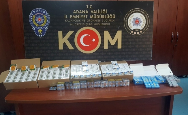Adana’da 2 bin 6 adet kaçak cinsel içerikli ürün ele geçirildi