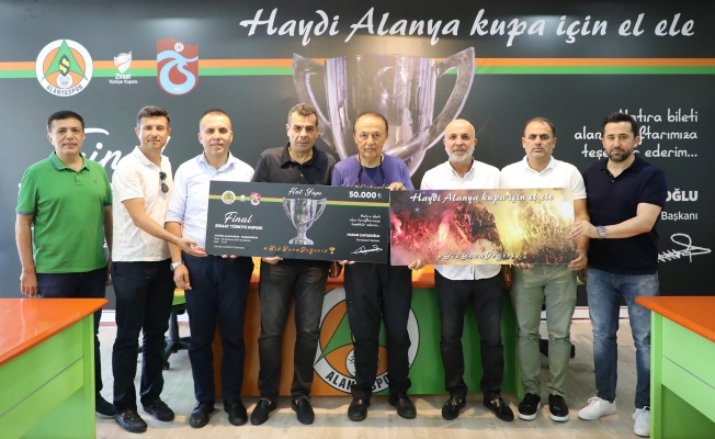 Alanyaspor'dan final için 'hatıra bilet' kampanyası