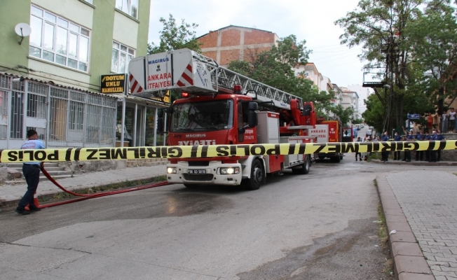Ankara’da korkutan yangın: Mahsur kalan anne ve çocuklarını itfaiye kurtardı