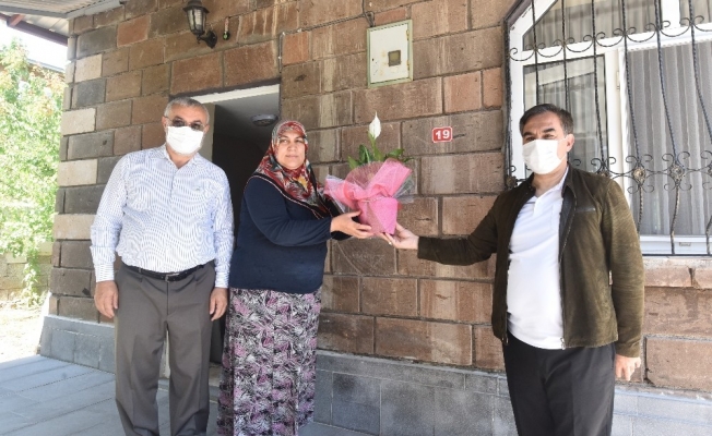 Başkan Çoban’dan şehit ailesine ziyaret