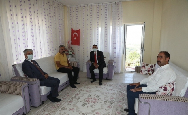 Bu bayramda da şehit aileleri unutulmadı