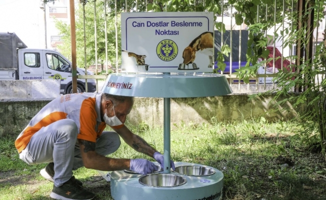 Buca’da bir kap su kampanyasına "otomatik" destek