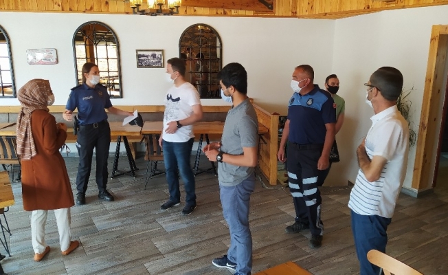 Daday’da korona virüs denetimi yapıldı