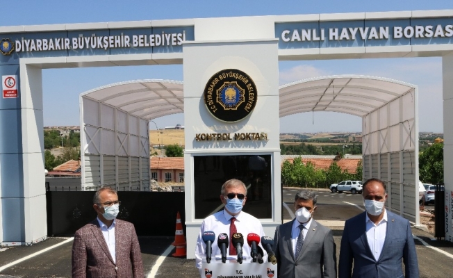 Diyarbakır’da Canlı Hayvan Borsası 6 Temmuz’da açılacak
