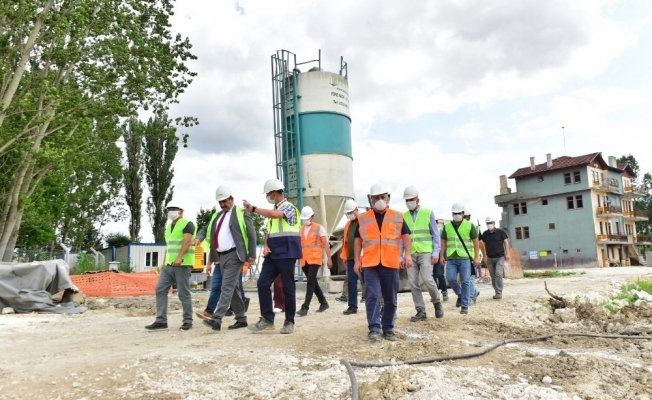 Kastamonu atıksu arıtma tesisinde ilk kazma vuruldu