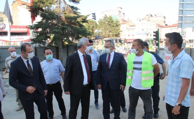 Kaymakam Pişkin, Vali Çakır’a ilçenin ihtiyaçlarını anlattı