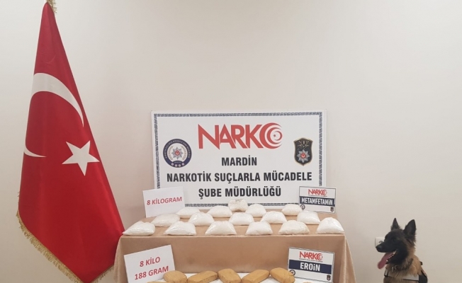 Mardin’de 16 kilo uyuşturucu ele geçirildi