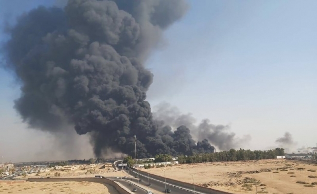 Mısır’da petrol boru hattında dev yangın