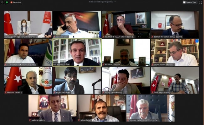 Türkiye Belediyeler Birliği online olarak toplandı