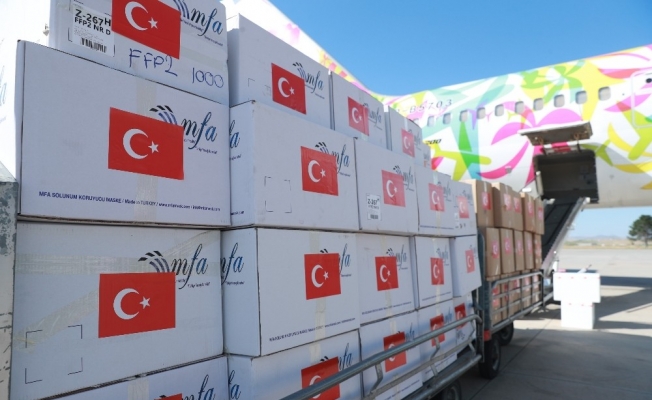 Türkiye’den Kazakistan’a tıbbi malzeme yardımı