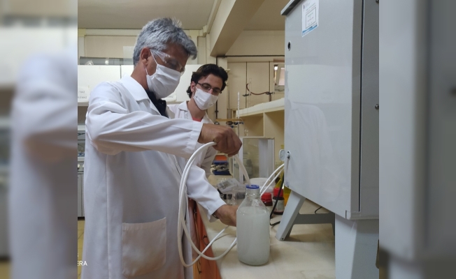 Yalova Üniversitesi doğal dezenfektan üretti