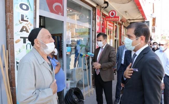 Ahlat’ta korona virüs denetimi