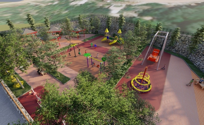Alanya’ya bin 500 metrekarelik çocuk parkı