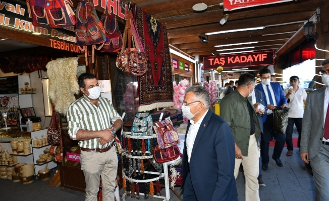 Başkan Büyükkılıç, uyarılarına Erciyes’te devam etti