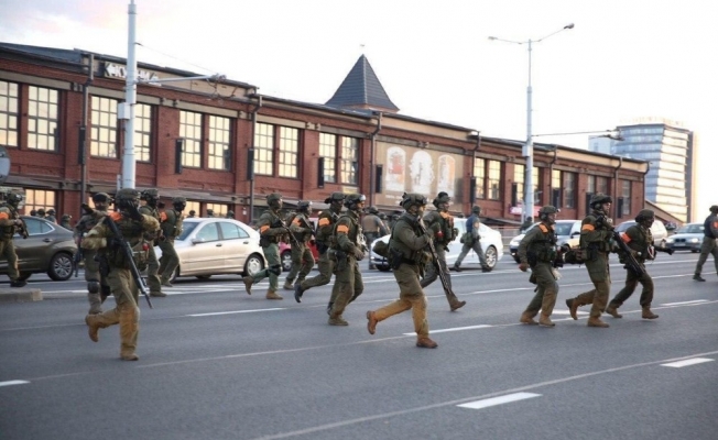Belarus’taki protestolar 2. gününde