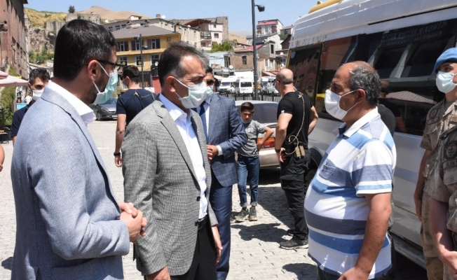 Bitlis’te korona virüs tedbirleri denetimi