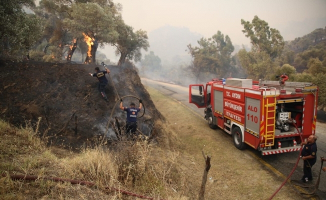 Büyükşehir Belediyesi İmamköy’deki yangın için teyakkuza geçti