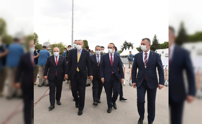 Cumhurbaşkanı Erdoğan, Türkiye’ye güç katacak tesisleri hizmete açtı…(2)