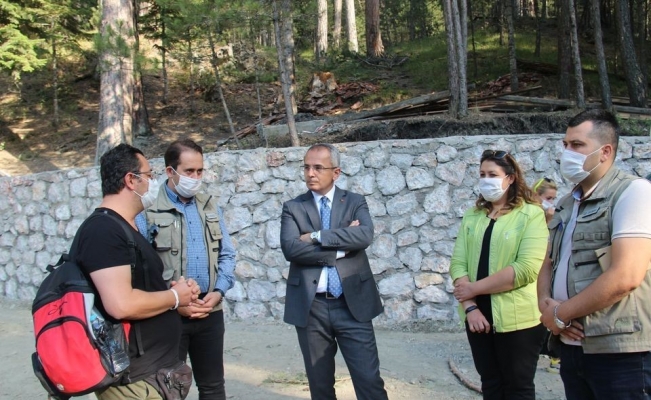 Dipsizgöl Tabiat Parkı, TÜBİTAK projesine ev sahipliği yaptı