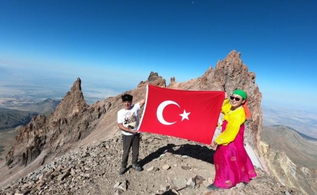 Erciyes Dağı’nda Türkiye-Kore kardeşliği