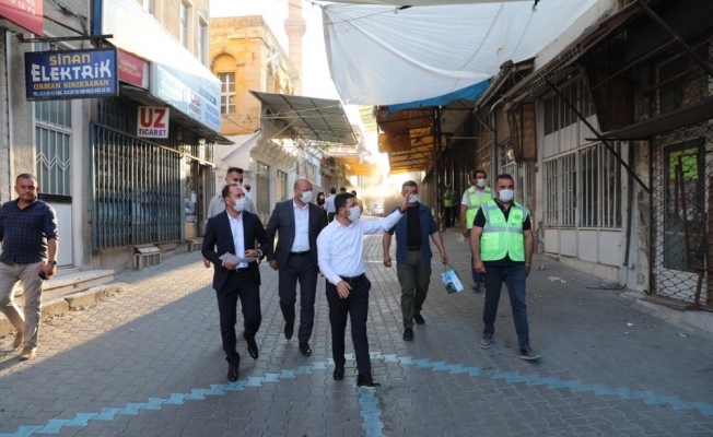 Fişekçi sokakta çalışmalar başladı