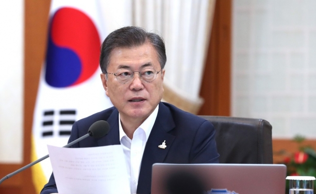 Güney Kore Devlet Başkanı Moon, sel felaketi nedeniyle yaz tatilini iptal etti