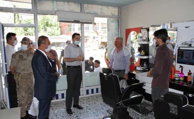 Hizan’da korona virüs tedbirleri denetimi