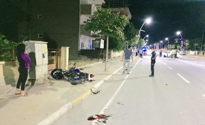İpsala’da motosiklet ve otomobil çarpıştı: 1 ölü, 1 yaralı