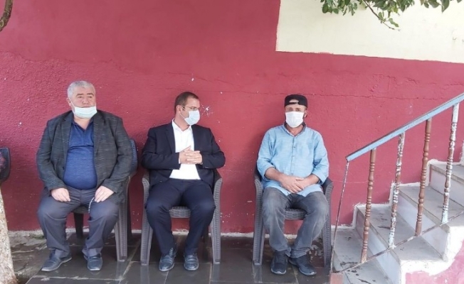 Kaymakam Erdemir’den şehit ailelerine ziyaret