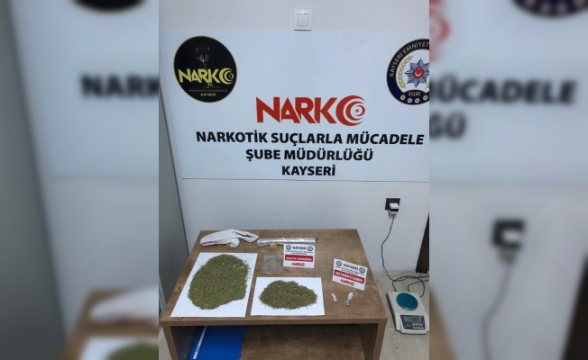 Kayseri’de uyuşturucu operasyonu: 3 gözaltı