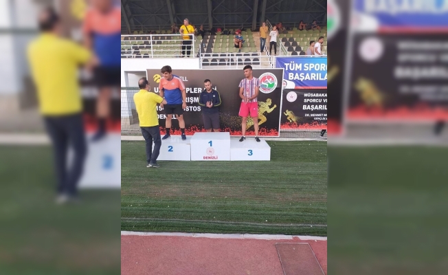 Kayserili atletler Denizli’den madalya ile döndü