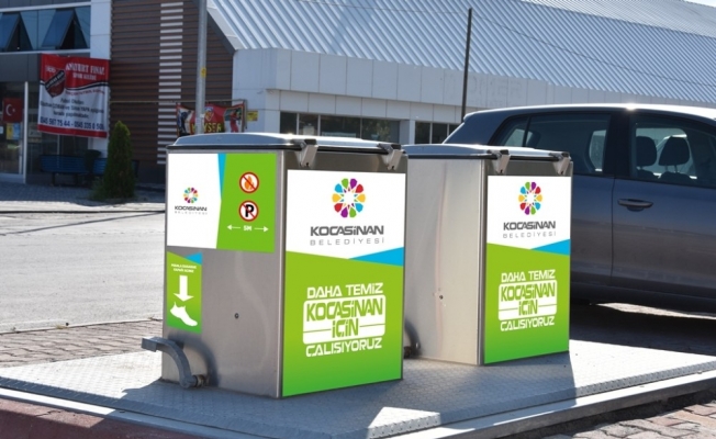Kocasinan, konteynerlerle görsel zenginlik sunuyor