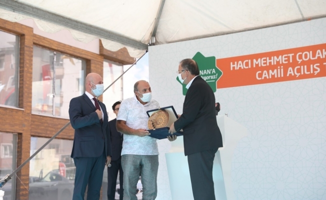 Kocasinan’da Hacı Mehmet Çolakbayrakdar Camii ibadete açıldı