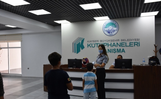 Kütüphaneler sıkı Covid-19 tedbirleri ile okuyuculara hizmet veriyor