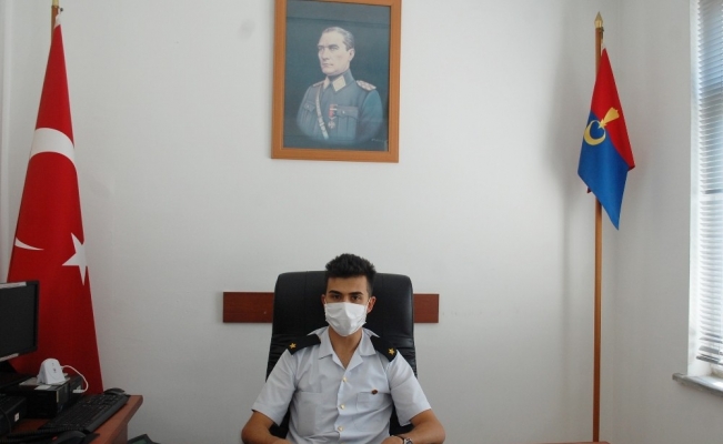 Malkara jandarma komutanı Teğmen İsmail Erdoğan görevine başladı