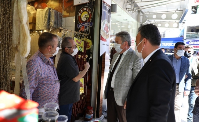 Melikgazi Belediyesi’nden korona virüs mağduru esnafa destek