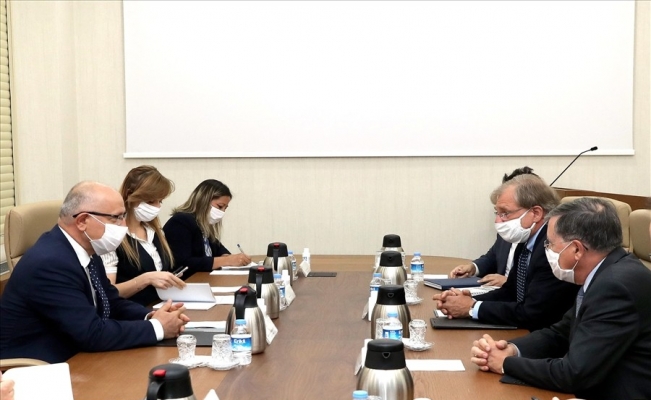 Millî Savunma Bakan Yardımcısı Karaosmanoğlu, ABD’nin Libya ve Ankara Büyükelçilerini kabul etti