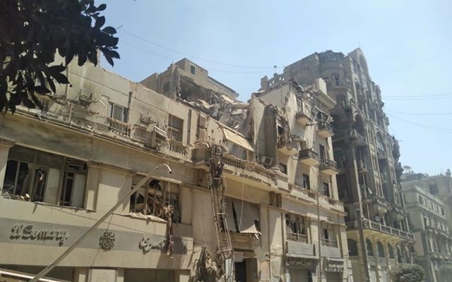 Mısır’da bina çöktü: En az 4 yaralı