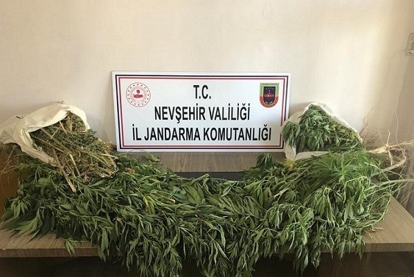 Nevşehir’de 2 kilo esrar ele geçirildi